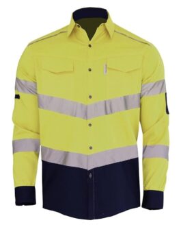 Work Wear Hi Viz Shirt with Custom Logo by Athlo