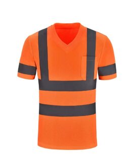 Work Wear Hi Viz T-Shirt with Custom Logo by Athlo