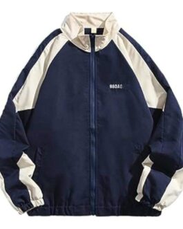 Streetwear Windbreaker with Custom Logo by Aathlo