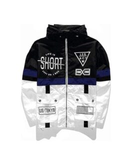 Streetwear Windbreaker with Custom Logo by Aathlo