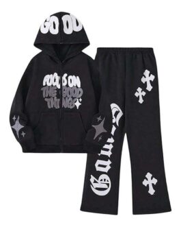 Streetwear Sweat Suit with Custom Logo by Aathlo